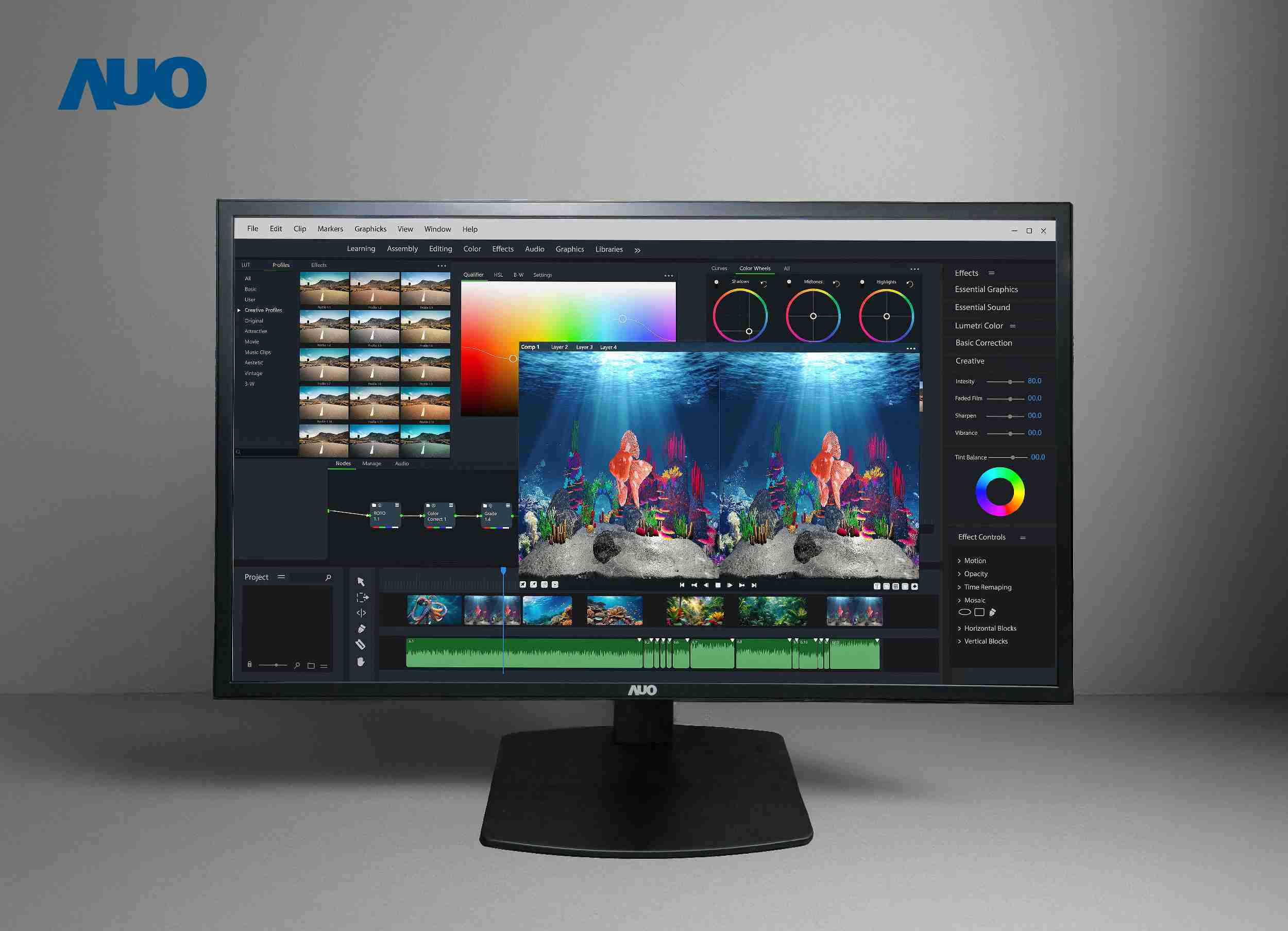 彩霸王开发32吋2D/3D专业桌上型显示器，，，，拥有8K4K超高分辨率，，，，并以低串扰算法优化3D显示效果，，，，搭载自动眼球追踪功能，，，，能实时调整3D图像，，，，进行实时2D与3D无缝共存窗口，，，提供图像设计工作者突破二维接口的崭新工作氛围与效率